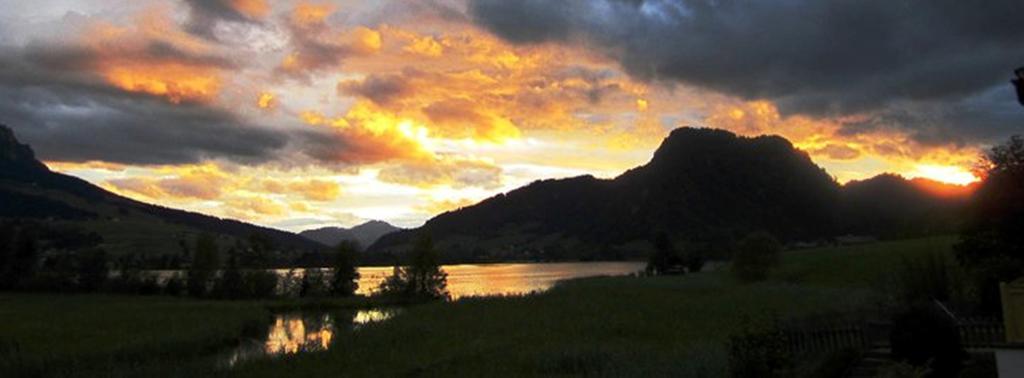 Pension Essbaum Walchsee Buitenkant foto